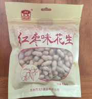 明西红枣味花生138g