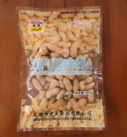 明西气蒸奶油味花生150g(旧包装)