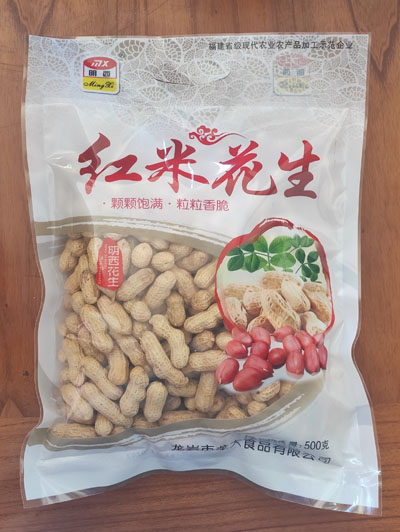 明西水煮红米花生500g